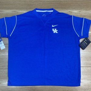 Womens Short Sleeve Active Shirt Size M Nike University of Kentucky Wildcats NWT